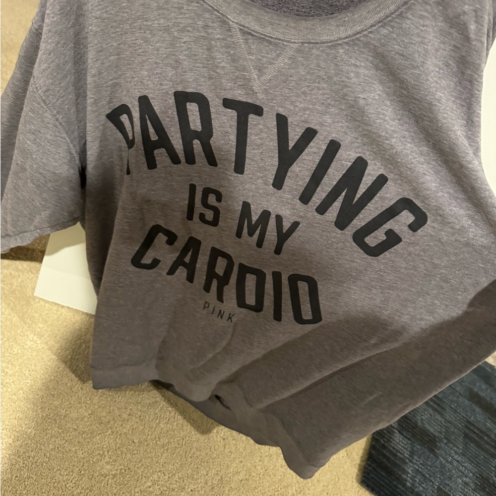 PINK Victoria's Secret Gray Sweater